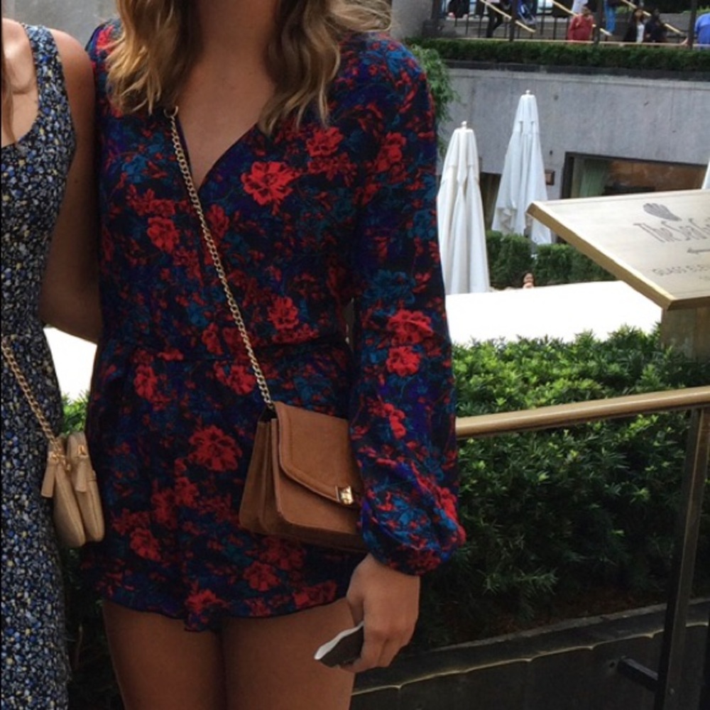 Forever 21 Floral Romper